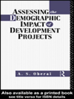 cover image of Assessing the Demographic Impact of Development Projects